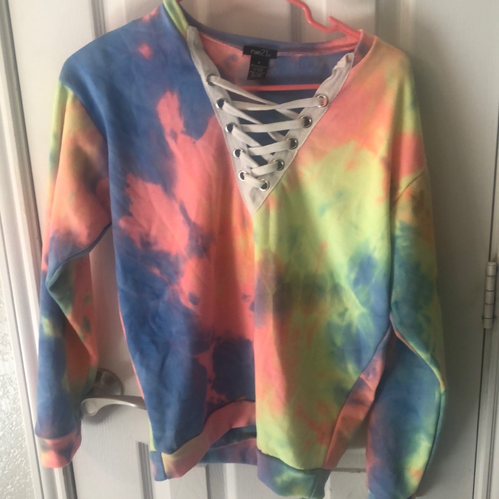 Rue 21 size small tie dye sweatshirt